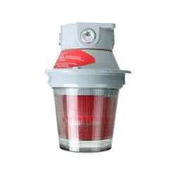 107XBRCMR24D Xtra-Brite 107XBR Multi-Mode Strobe Beacon, 24 V DC, LED Lamp, 7 in Dia, Ceiling Mount, Red Lens