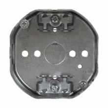 TP317 Thepitt Drawn Octagon Outlet Box, Steel, 21.5 cu-in Capacity, 1 Knockout, 4 in W x 2-1/8 in D x 4 in H
