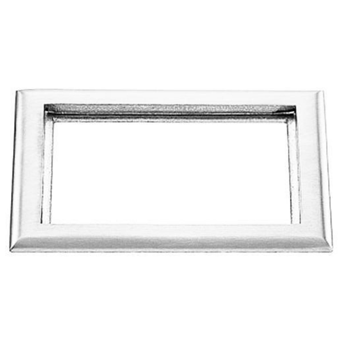 S3084 1/2/3-Gang Machined Standard Tapered Carpet Flange, 8.13 in L, Polycarbonate
