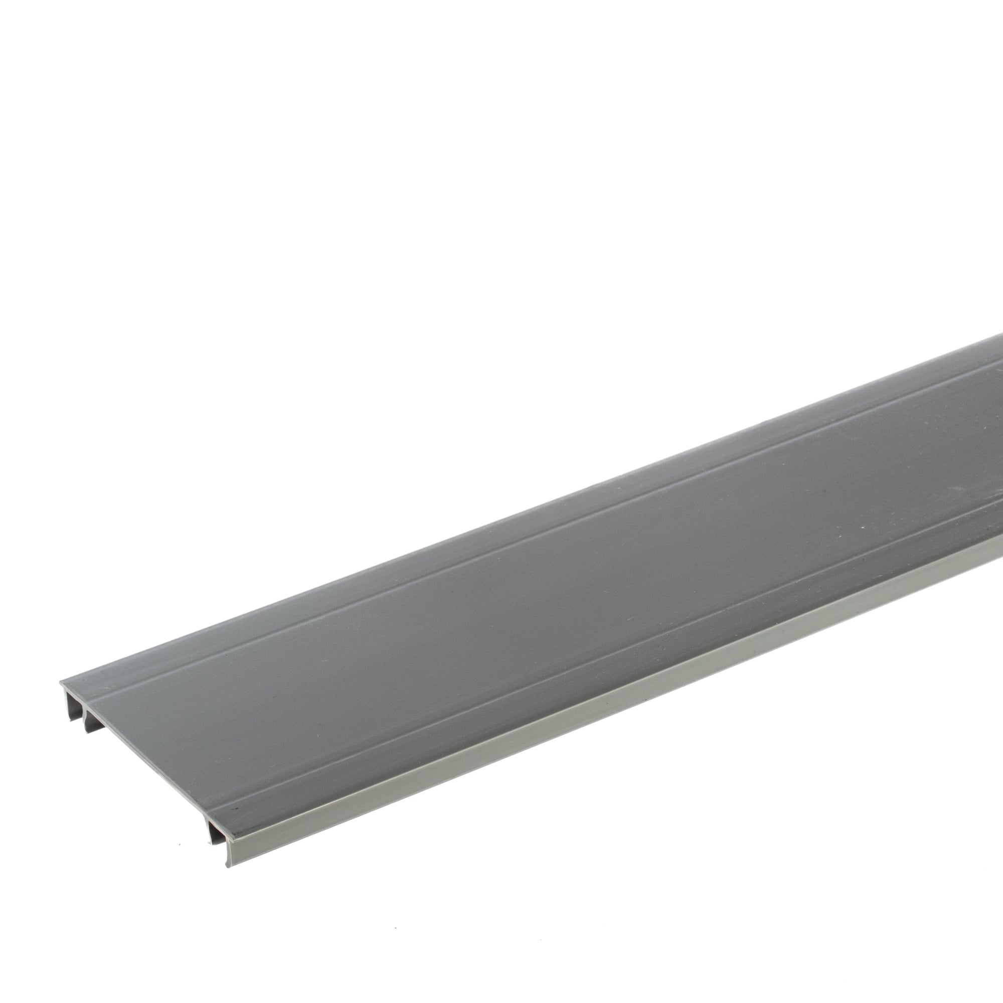 HC3LG6 Panduct Type HC Hinged Lead Free Wiring Duct Cover, 6 ft L x 3.39 in W x 0.44 in H, PVC, Light Gray
