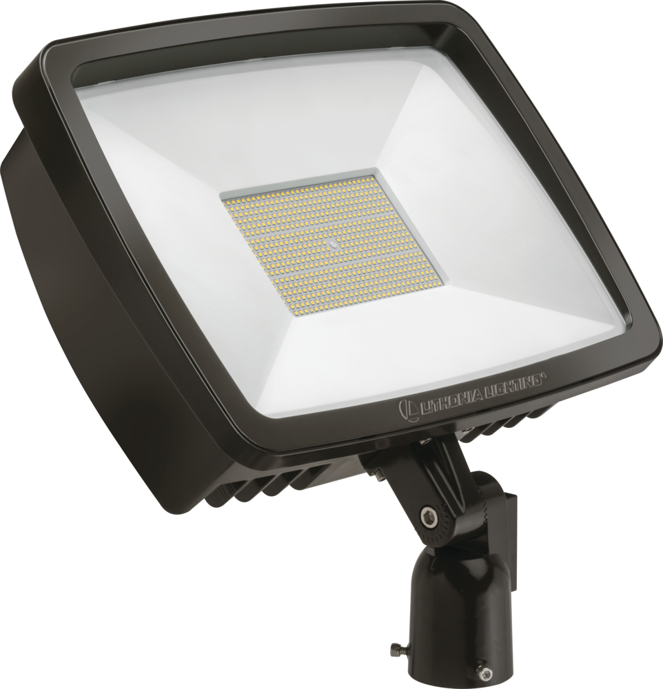 TFX4 LED 50K MVOLT IS DDBXD Size 4 Rectangular Super Durable Flood Light Fixture, LED Lamp, 296 W Fixture, 120 to 277 V, Bronze Housing