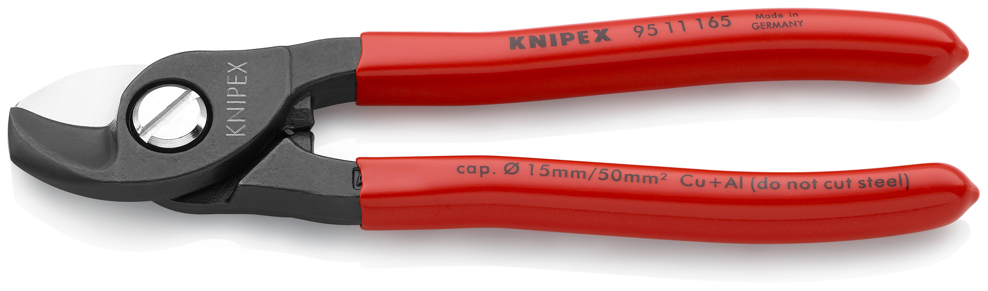 Cable Shears, 6 1/2 in., Plastic Coating
