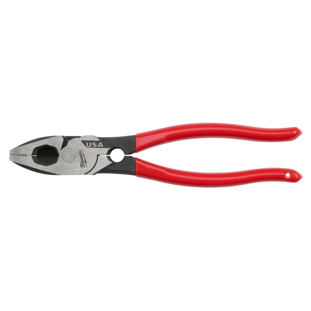 MT500T Linemans Plier, 9 in Nominal, Steel Jaw, 9.22 in OAL