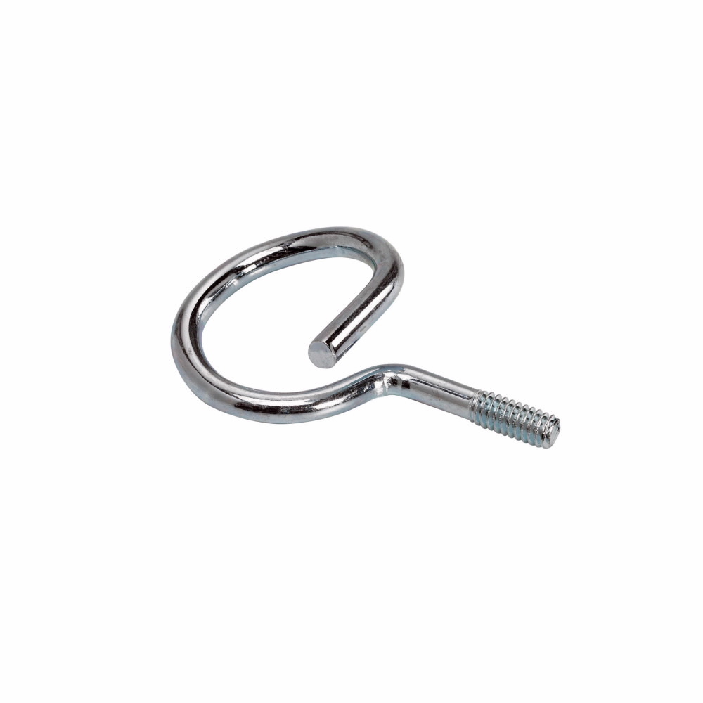 BR-32-T 1-Piece Threaded Bridle Ring, 2 in Ring, Steel, Pre-Galvanized