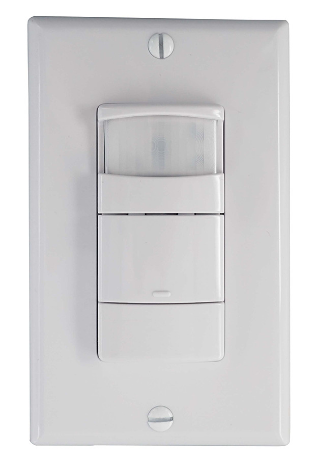 LOS1000W/120 Non-Fixture Wall Mount Occupancy Sensor, 120 V AC, Passive Infrared Sensor, 1000 sq-ft Coverage, 180 deg Viewing