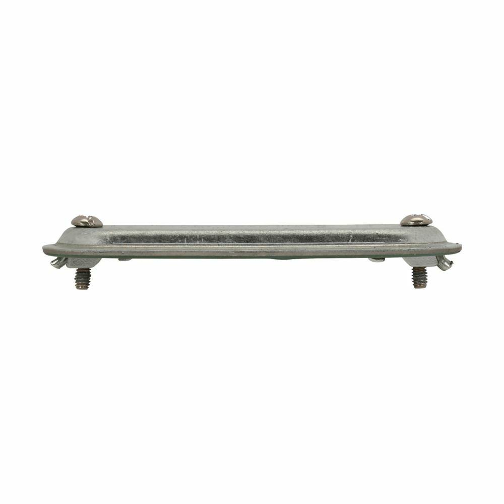 570G Condulet Form 7 Wedgenut Cover With Neoprene Integral Gasket, 1-1/2 in Hub, For Use With Rigid Conduit, Sheet Steel, Electro-Galvanized/Aluminum Acrylic Painted