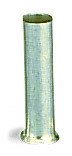 216-104 216 Bootlace Ferrule, 16 AWG Conductor, 1.7 mm ID x 2.8 mm OD Barrel, Non-Insulated Insulation