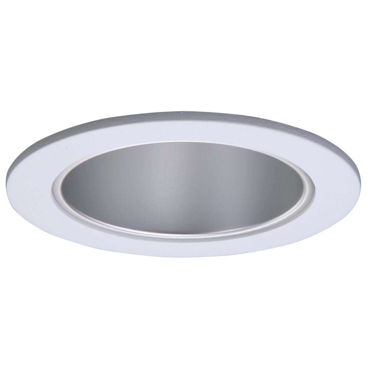 999H Halo 999 Circle Lighting Trim, 4 in Dia Inside x 5-1/16 in Dia Outside, Incandescent Lamp, For Use With H7 Downlight Fixture, Aluminum