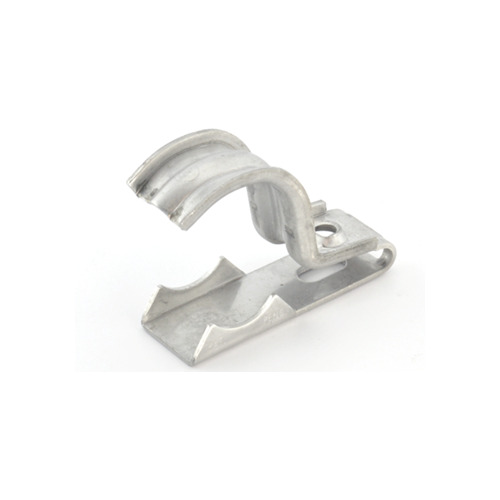 UCSS-75100 Bridgeport Mighty-Bond 1-Hole Universal Clamp Strap, 3/4 to 1 in Conduit, Stainless Steel