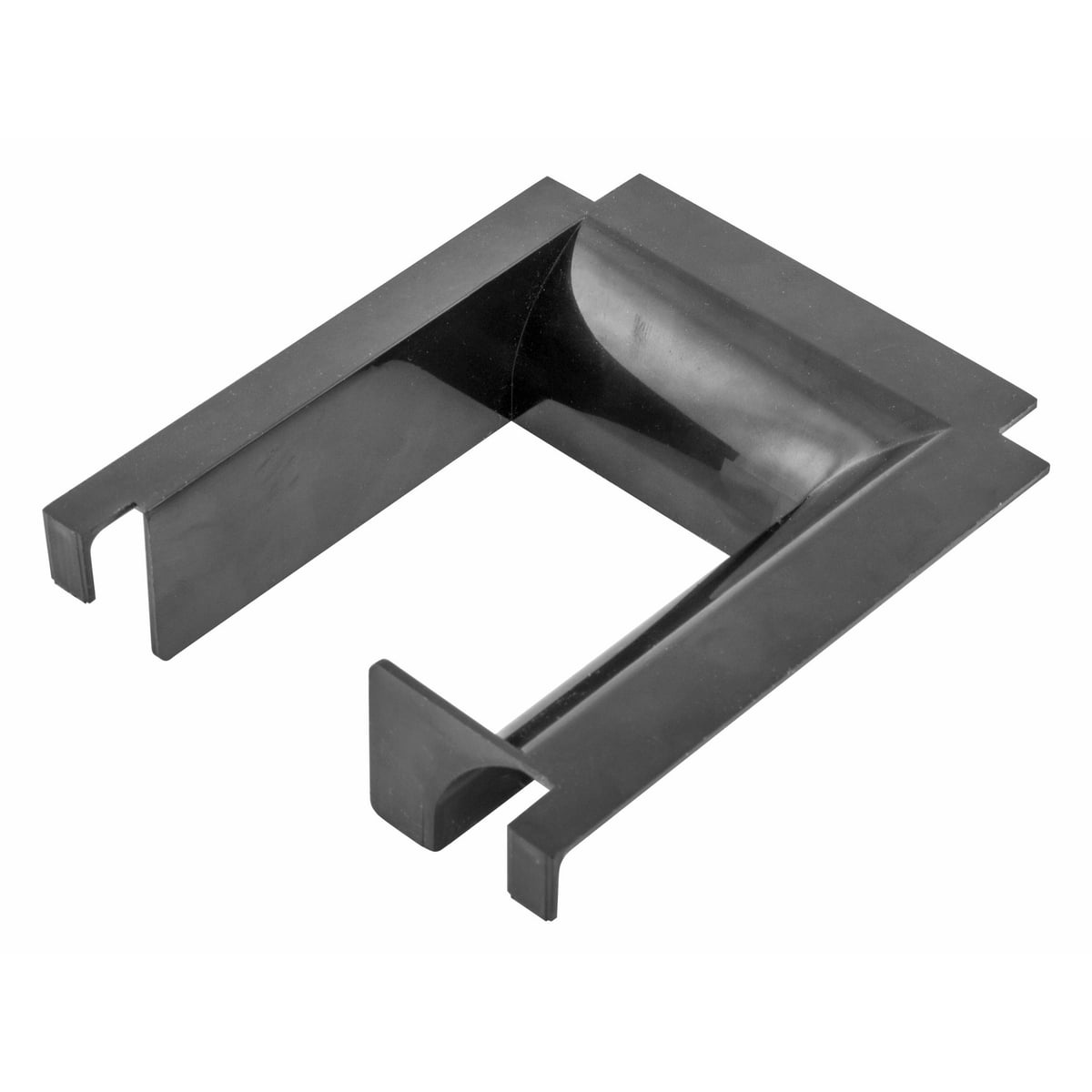HBTCD4X4BK Large Cable Drop Out Insert, 4 in W Tray, Polymer