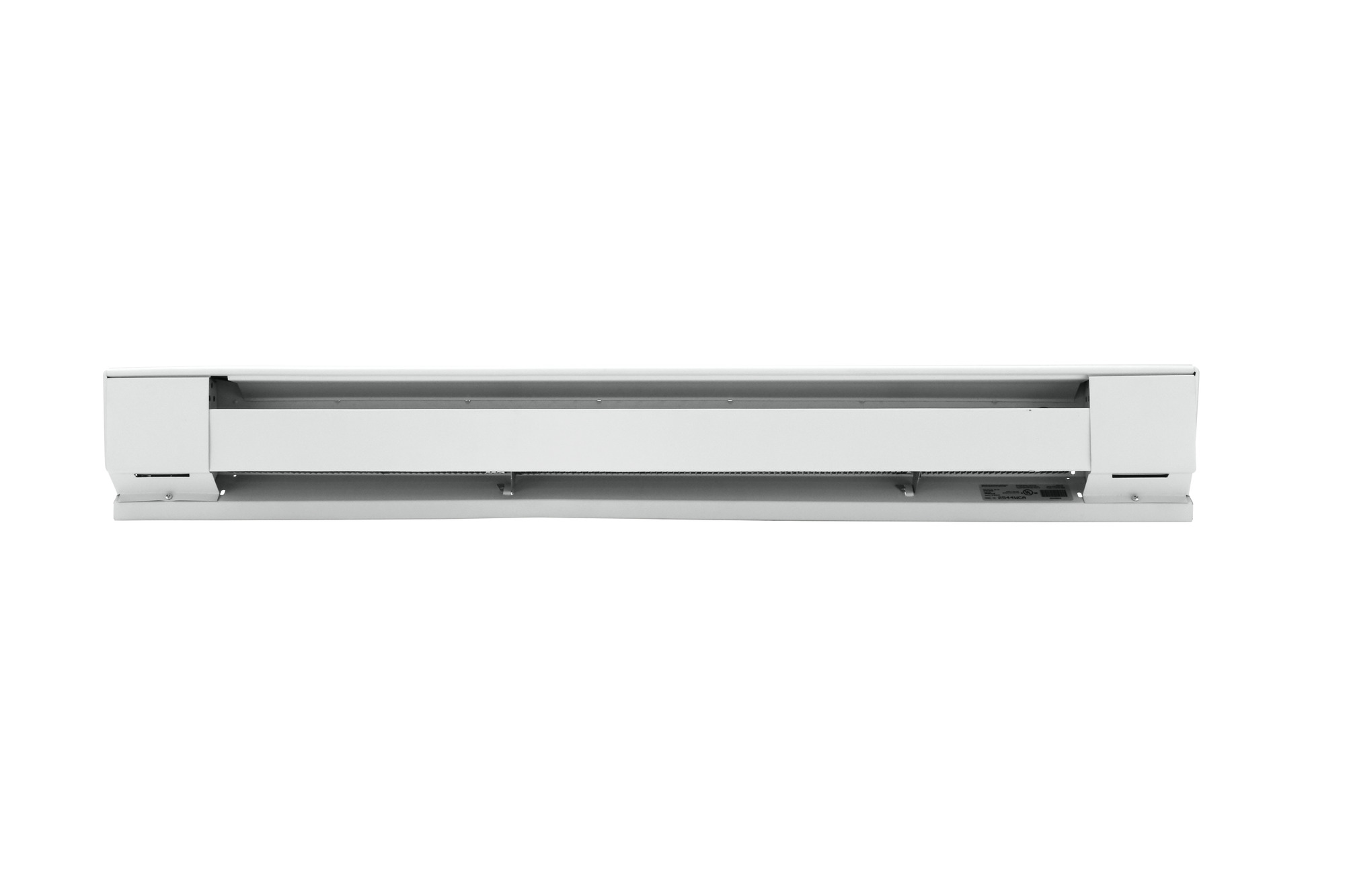 QMKC25008W Qmark Commercial Convector Fast Acting Warmth Electric Baseboard Heater, 8533 Btu/hr, 208 V AC, 2500 W, Floor Mount