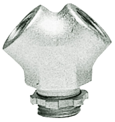 R3 Type Y Weatherproof Floodlight Adapter, Aluminum
