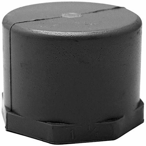 078325 End Cap, 6 in, For Use With Rigid PVC Conduit, PVC