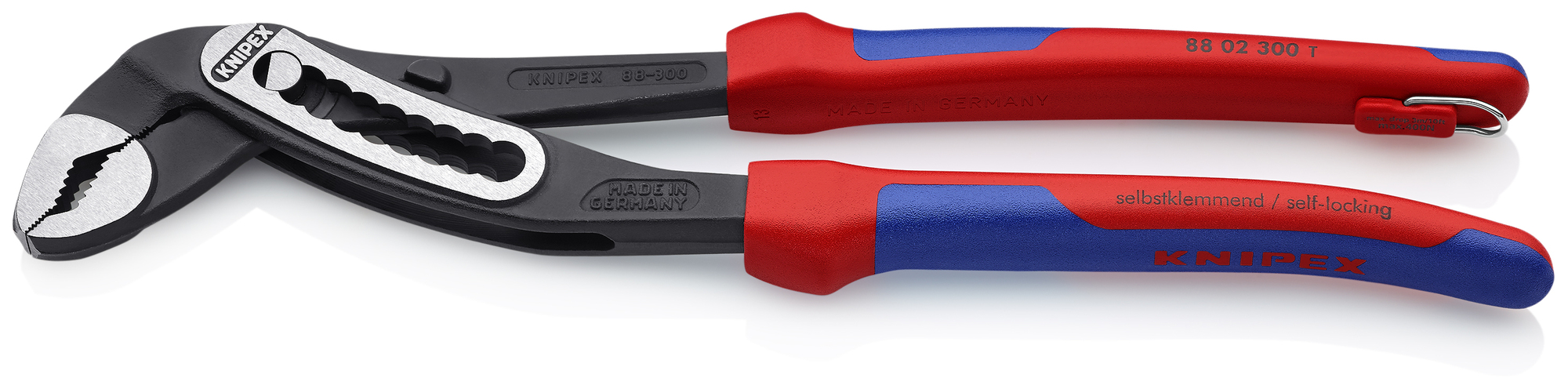 Alligator Water Pump Pliers-Tethered Attachment, 12 in., Multi-Component