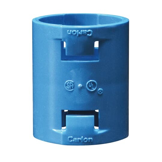 A240D-6R Carlon 1-Piece Entrance Coupling, 1/2 in, Polycarbonate