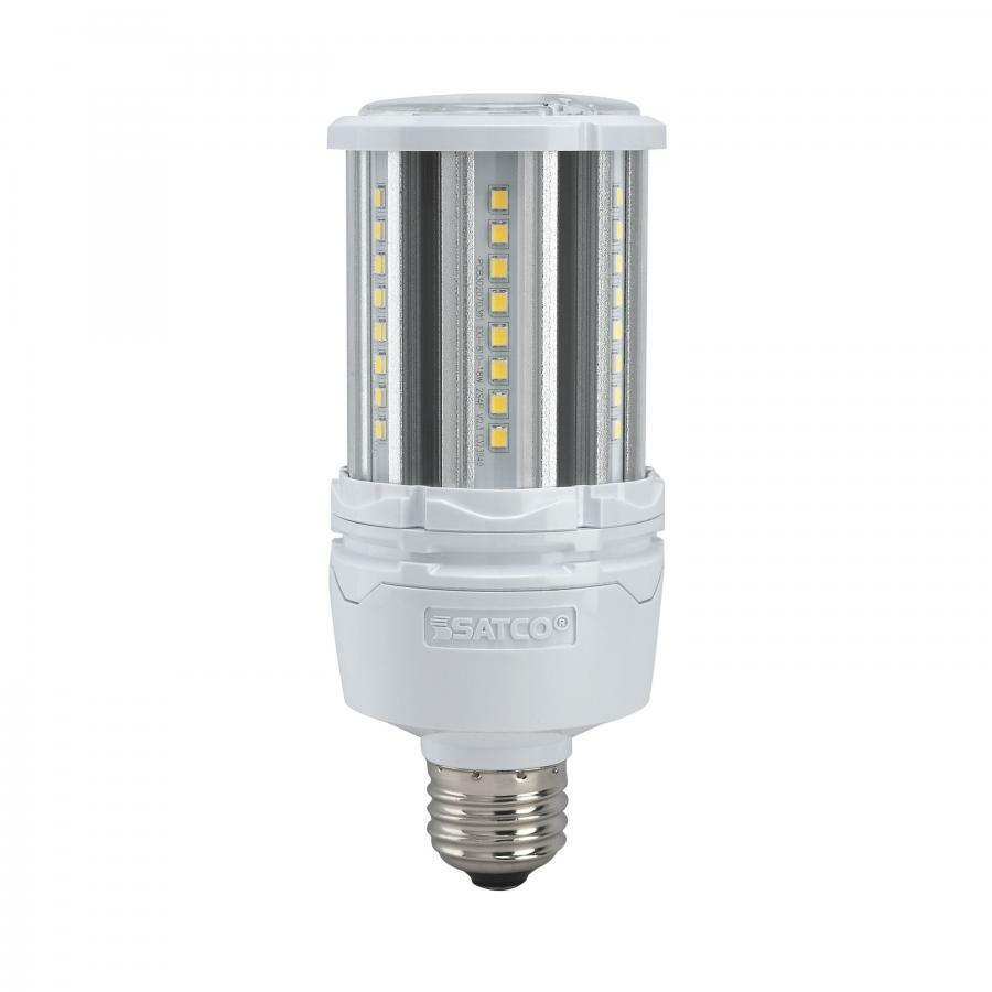 S39390 Waterproof LED HID Replacement Lamp, 18 W, E26 Lamp, Corn Cob Shape, 2520 Lumens