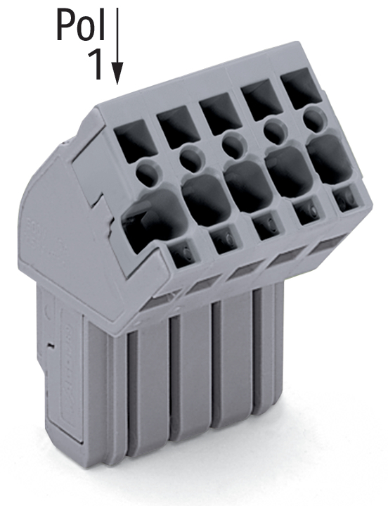 769-114/022-000 Operating Tool 1-Conductor Female Connector, 500 V, 32 A, 28 to 12 AWG Wire, 14 Poles