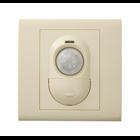 Relay and Wall Switch Auto On/Off 500W 220-240v AC Wall Mount PIR Sensor, Light Almond