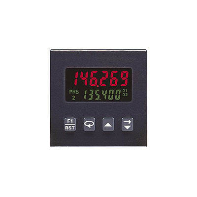 C48TS104 Preset Timer, 0 to 999999 hr Setting, 85 to 250 V AC/11 to 14 V DC