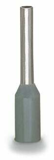 216-222 216 Ferrule, 18 AWG Conductor Electro-Tin Plated Conductor, 2.8 mm ID Barrel, Insulated Insulation