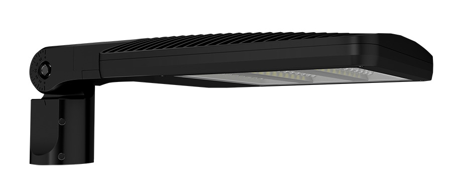 ALEDS2TSFNB/7PR ALED Field-Adjustable Area Light, 120, 208, 240, 277 V, Black Housing