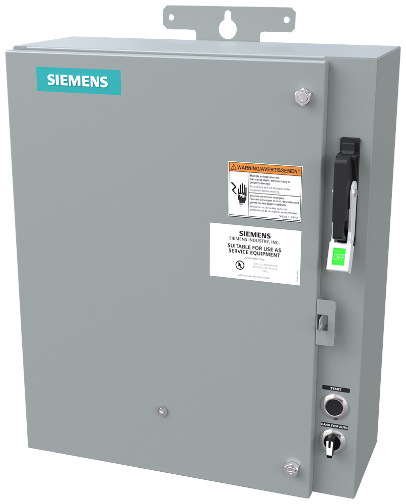 3RE48120GM764FA0 Pump Control Panel, 480 V AC V Coil, NEMA 3R Enclosure