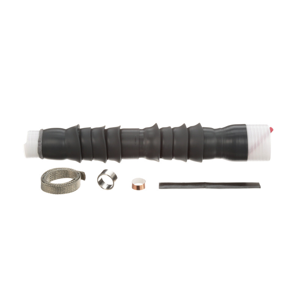 7100013951 QT-III 7660-S-HSG Cold Shrink Termination Kit, For Use With Longitudinally Corrugated, Tape Shield and Wire Over Tape Shield Power Cable, Silicone Rubber