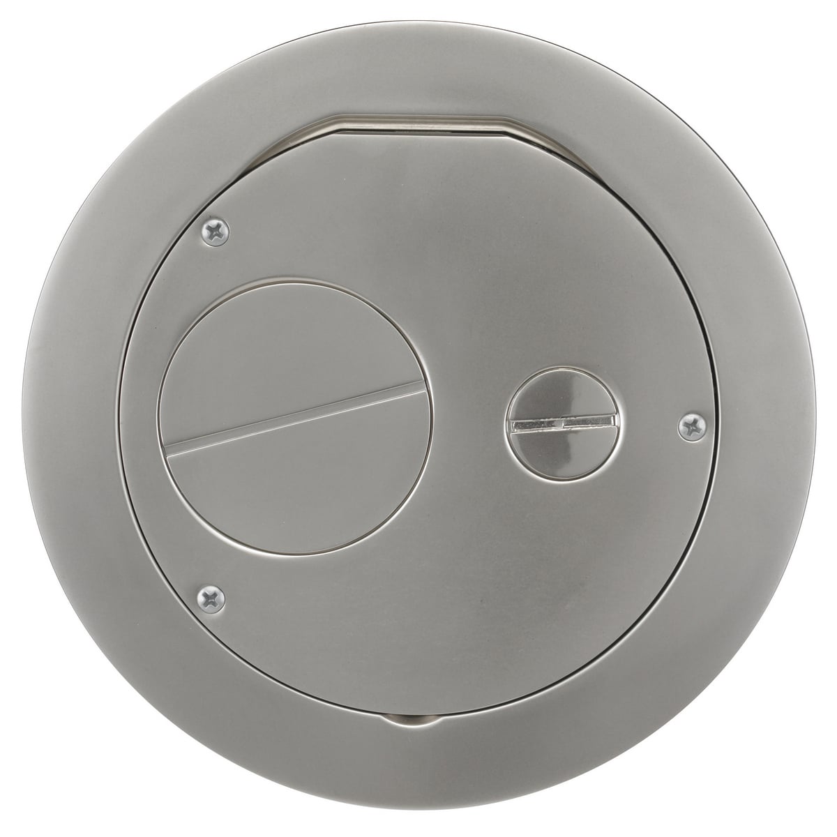 S1R6FFCVRNKL Fire-Rated Furniture Feed Standard Sized Poke-Through Cover, 7-1/2 in Dia, 8.59 in D, Composite