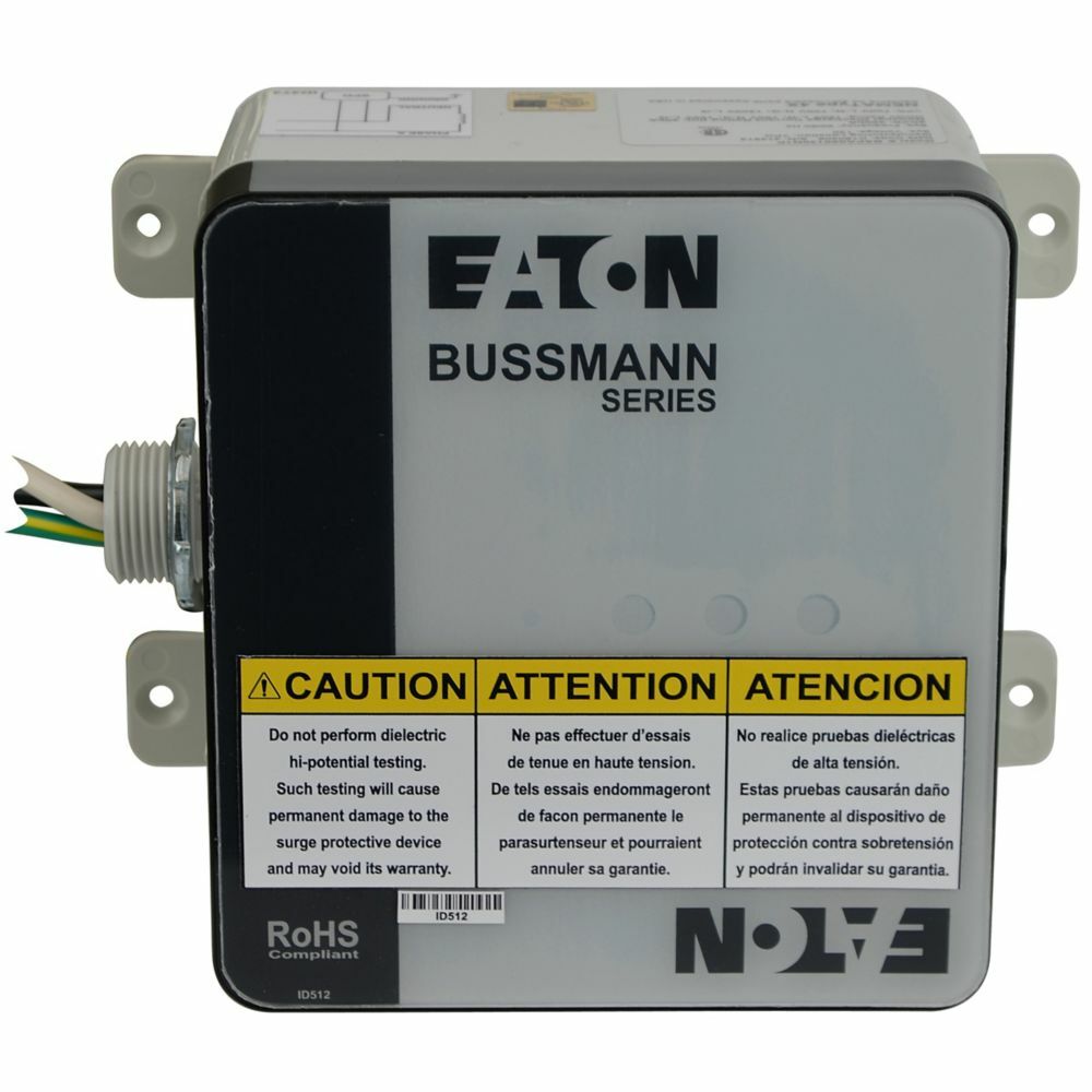BSPA050120N1P 1-Port Surge Protection Device, 50/60 Hz, 200 kA SCCR, 1 Phase