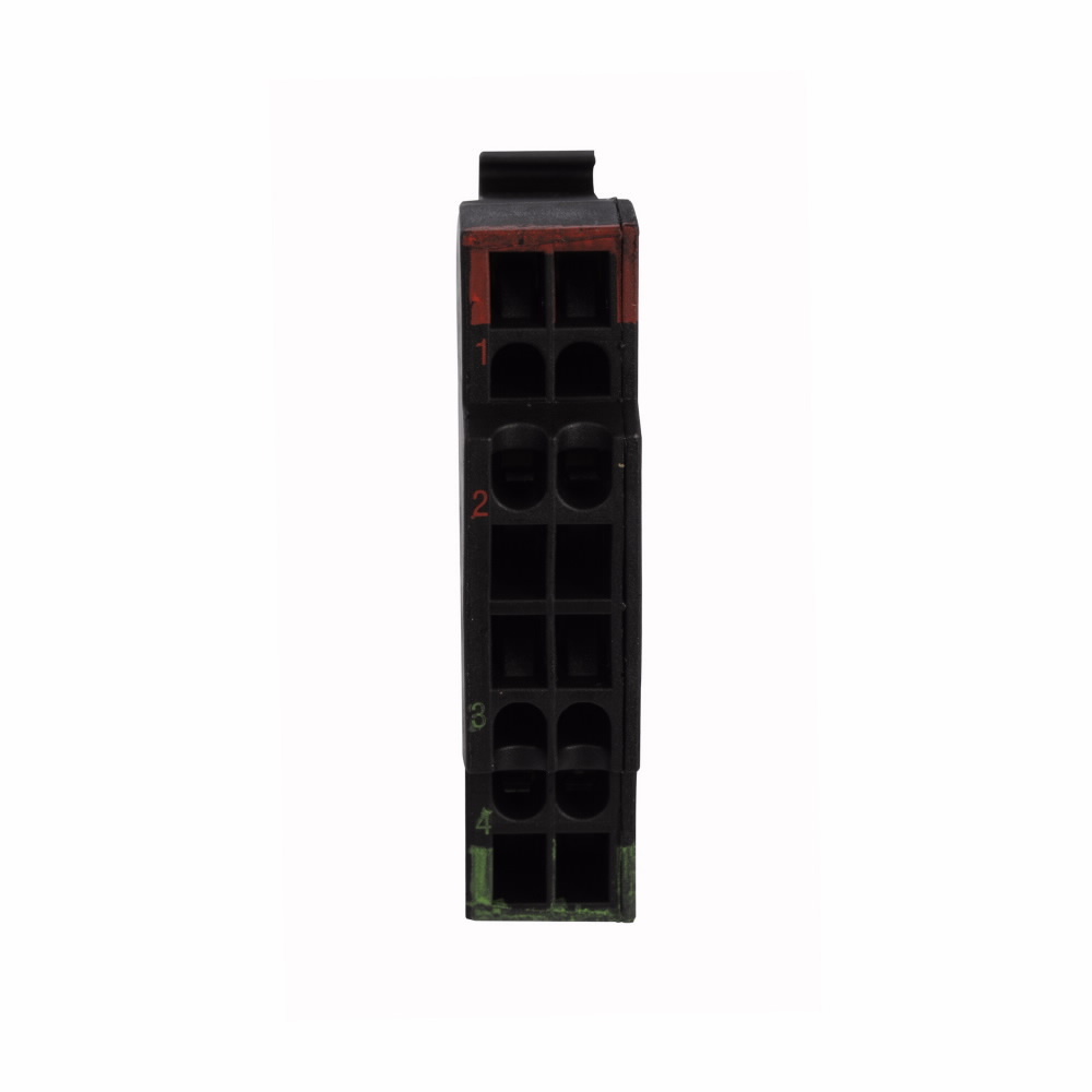 M22-CK01 Contact Block, 22.5 mm, 1NC Contact, 4 A at 230 V AC, 2 A at 500 V AC Contact, Black