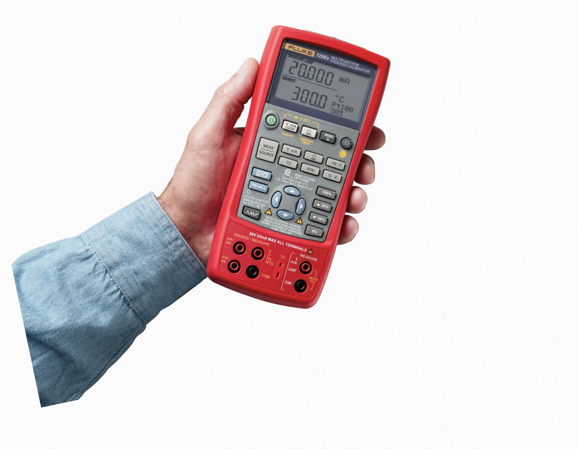 FLUKE-725-US Calibrator Pressure Calibrator