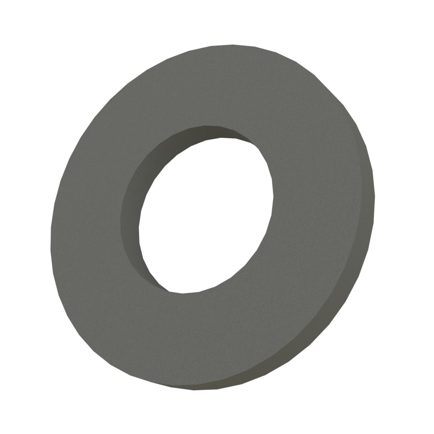 UNISTRUT ROUND WASHER, 3/8", 1"x 0.083"x 1", WIDE, DF