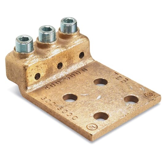 32015TB Blackburn Locktite Mechanical Connector Lug, 300 to 500 kcmil, Copper