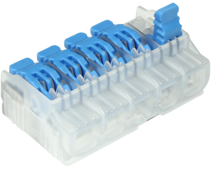 30-16L25 In-Sure Lever Wire Connector, 12 to 24 AWG Wire Stranded/Solid Wire