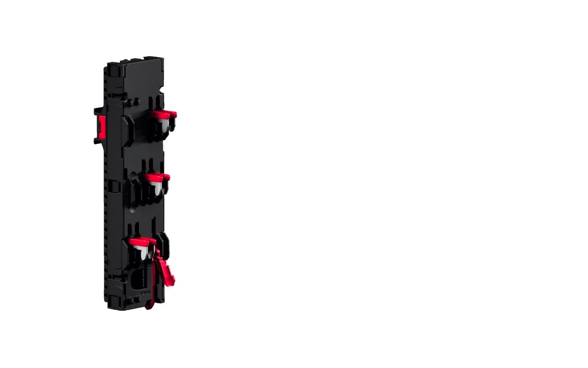 RX Component support W: 54 mm, without contact system