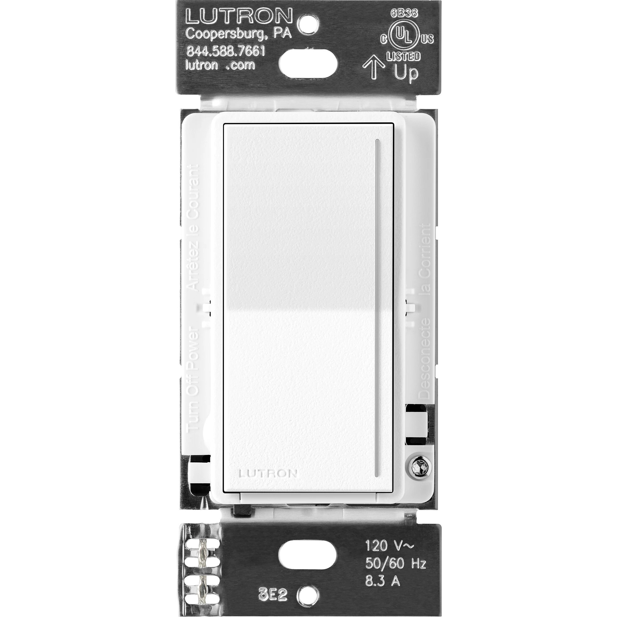 ST-RD-BW Sunnata Companion Dimmer Switch for Sunnata PRO LED+ Touch Dimmer, Multi-Location Dimming, Brilliant White