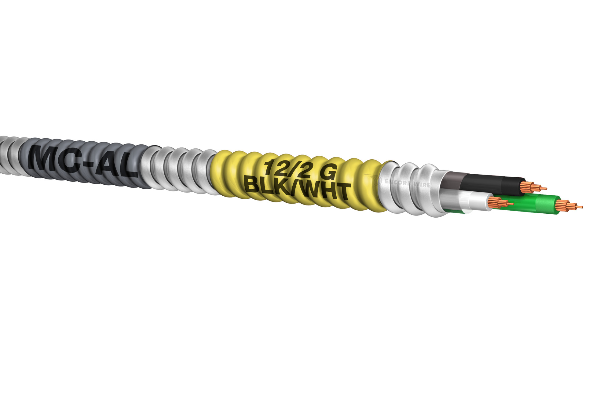 CU MCLEDAL THHN 12/2 12GG STR BK/WE 250EZ PACK