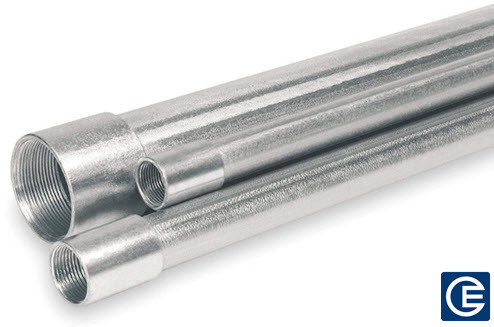 Aluminum Rigid Conduit Standard Stick; 4 in Diameter, 10 ft Length