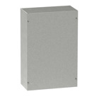 Screw-Cover Enclosure Type 1 no Knockouts, 4x4x4, Galvanized, Steel