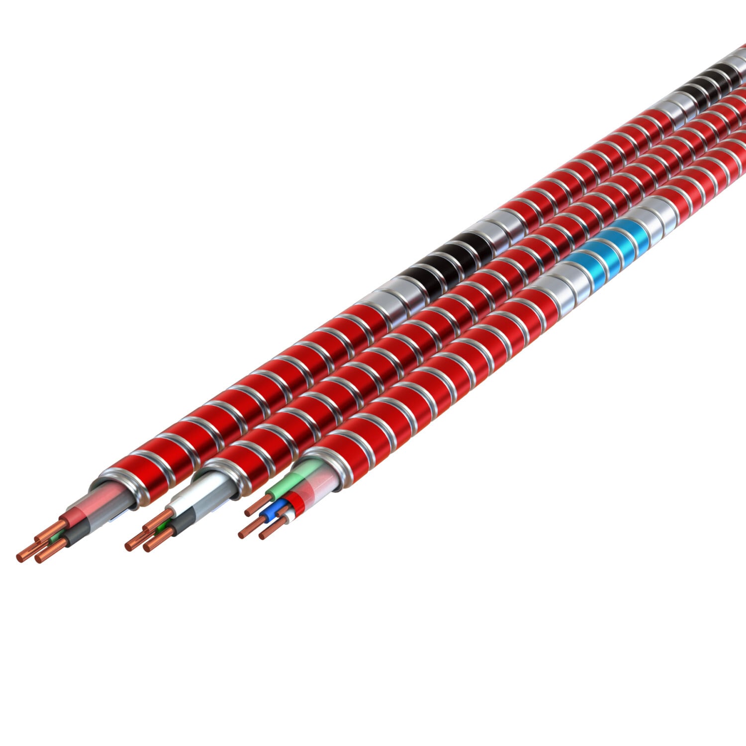 SF34R60K06 Fire Alarm Cable, Reel Packaging, 600/300 V, (2) Conductors 14 AWG Conductor Solid Copper Conductor, 1000 ft L