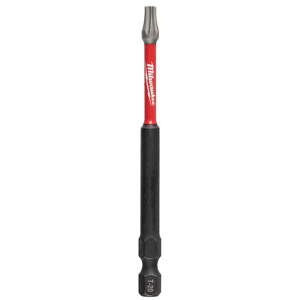 48-32-4595 Shockwave Impact Duty Impact Power Bit, T20 Torx Point, 3-1/2 in OAL, 1/4 in, Steel