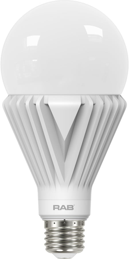 A23-24-E26-840-ND-120-277V LED Light Bulb, A23, E26, 23.5W, 3050 LM, 4000K, 80 CRI, 120/277V, Non-Dimmable