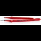 Stainless Steel Gripping Tweezers-Pointed Tips-1000V Insulated, 6 in., 1.00 mm TT, 1.30 mm TW