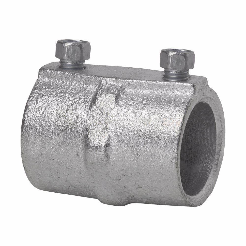 162 Setscrew Conduit Coupling, 1 in, For Use With Rigid/IMC Conduit, Steel, Zinc Plated