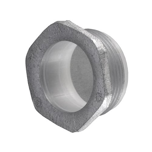 CN-150I CN Series Bushed Insulated Conduit Nipple, 1-1/2 in, For Use With IMC/Rigid Conduit Fittings, Die Cast Zinc, Zinc Plated