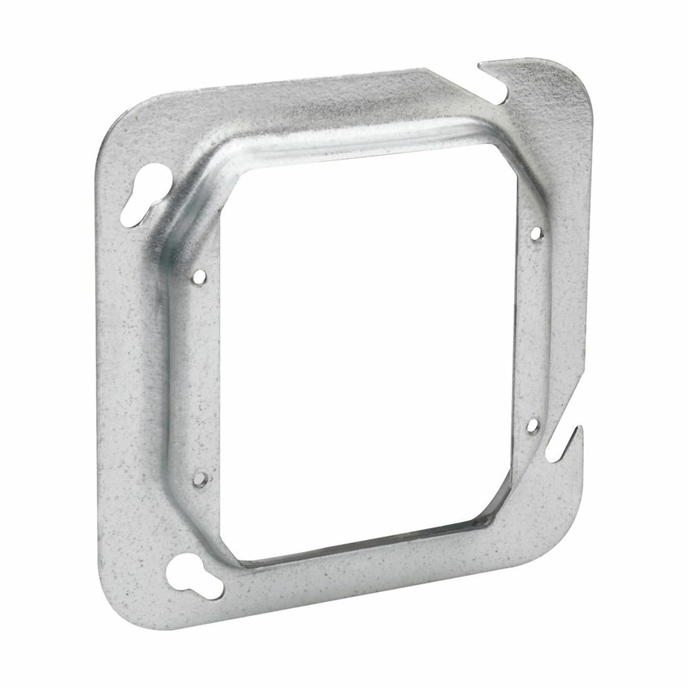 TP583 Thepitt 2-Device Raised Surface Tile Wall Cover, 4-11/16 in Dia, Steel