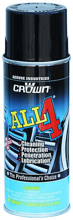 7340 Multi-Purpose Wet Lubricating Oil, 16 oz Aerosol Can Container, Clear Light Yellow