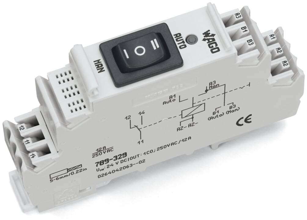 789-329 Relay Module, 24 V DC, 12 A