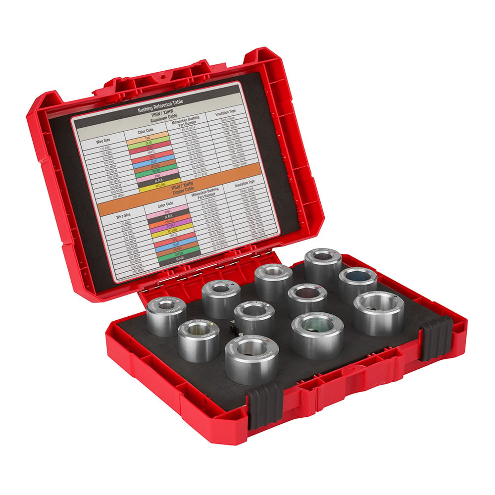49-16-BKITC THHN/XHHW Bushing Kit, For Use With M12 and M18 Cable Strippers, 1/0 AWG to 750 kcmil