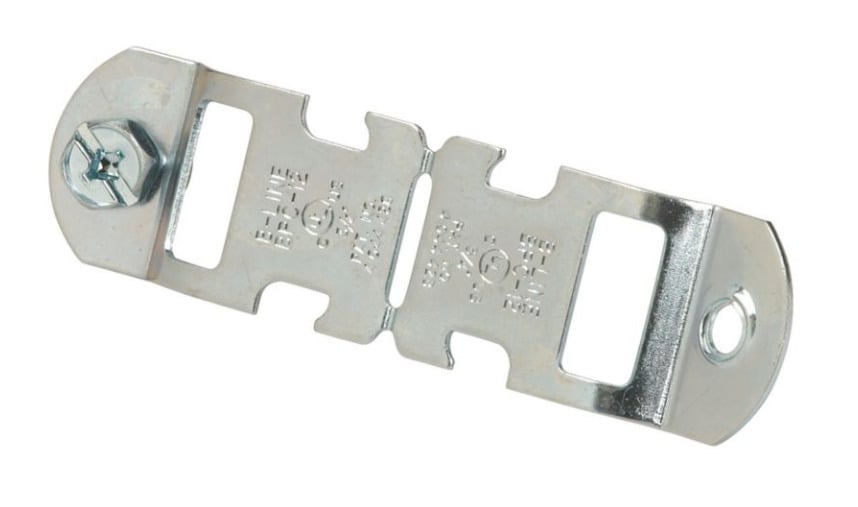 BPC-8 1-Piece Break Apart Conduit Clamp, 1/2 in Conduit, 200 lb Load, Plastic